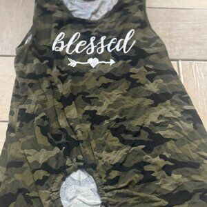 Cute Blessed Army Shirt